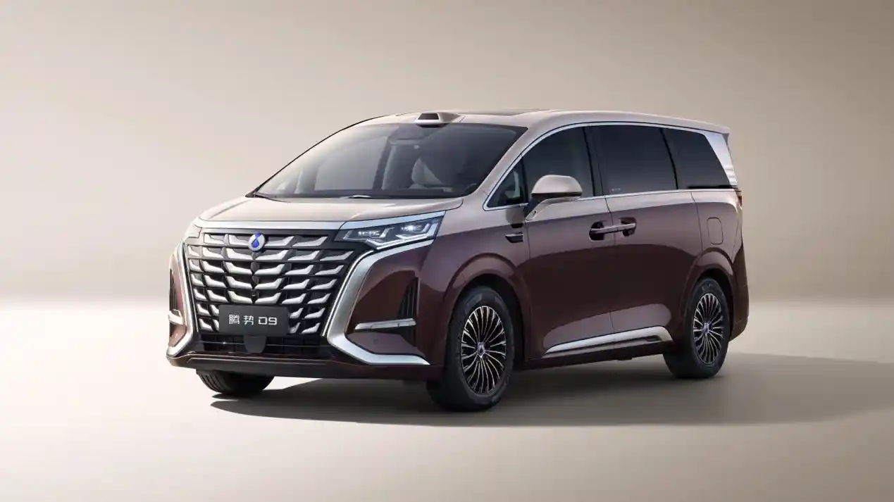 腾势D9震撼上市：30.98万元起，定义豪华MPV新标杆